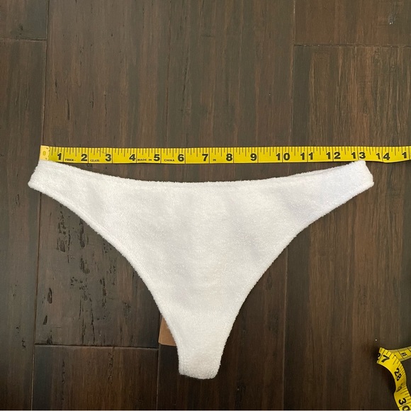 Skims Terry Cloth Thong in Marble size M - Picture 12 of 12